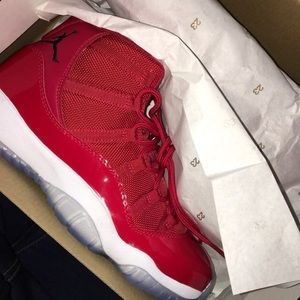 Red Jordan 11s “Win Like 96 11s”